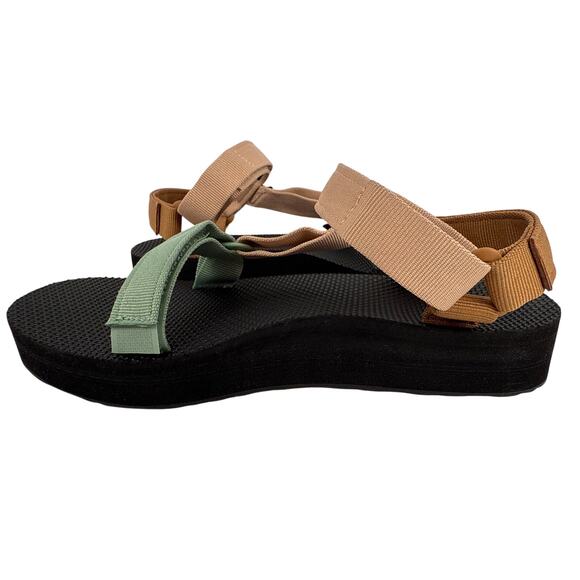 Teva Midform Universal Sandal Women's 7 Adjustable Strap WP Clay Multi Color - Picture 3 of 9